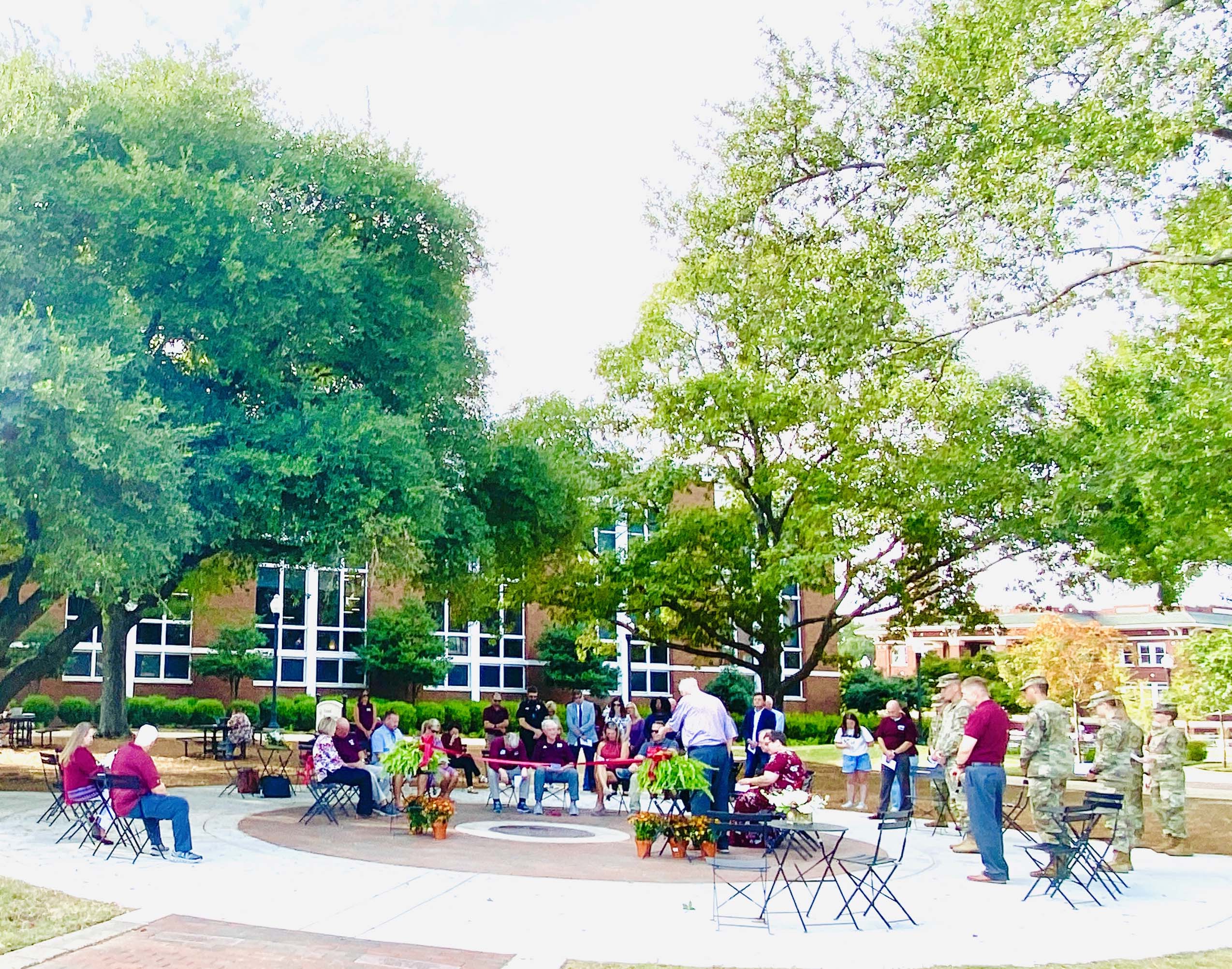 Courtyard Ribbon Cutting