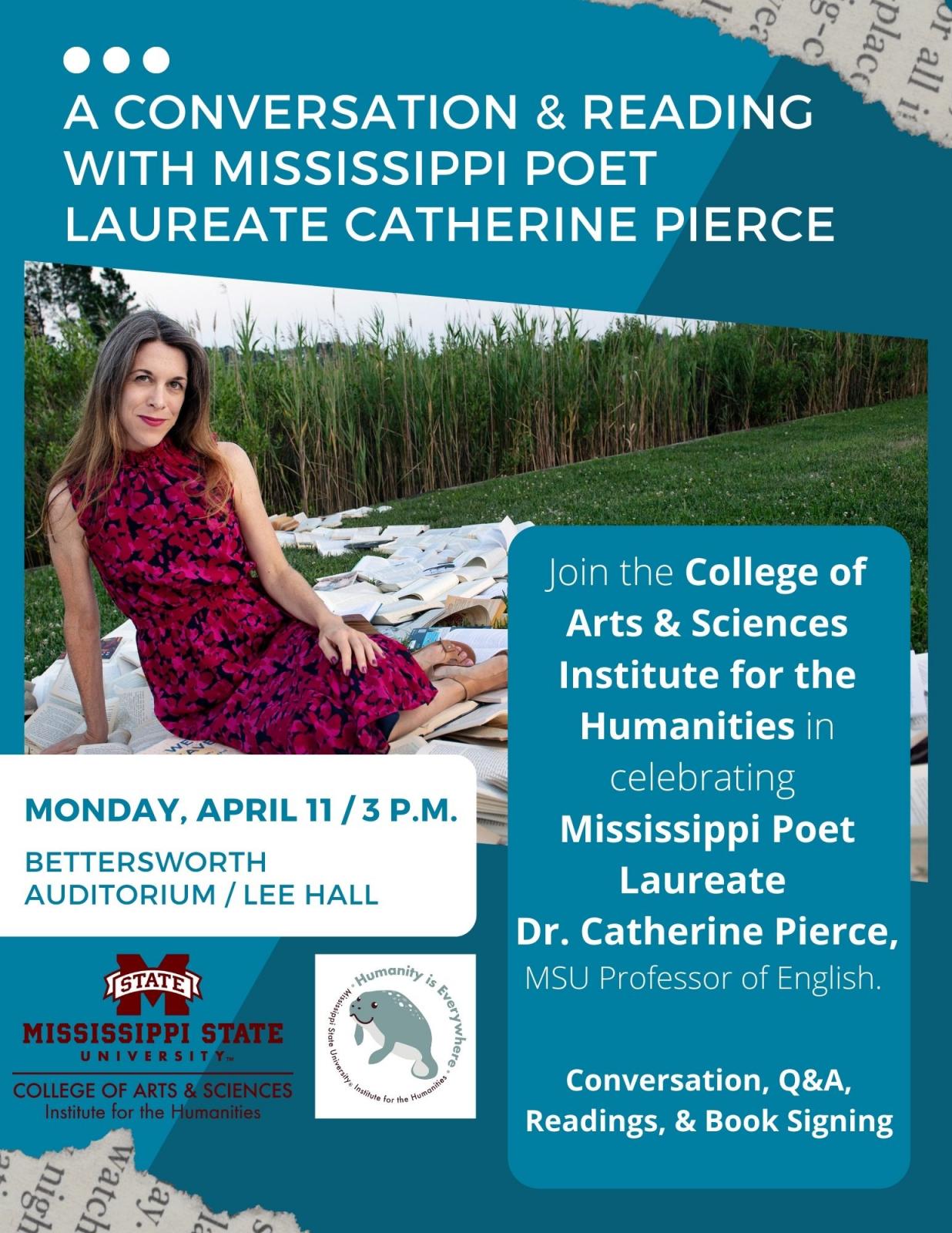 Katie Pierce Poet Laureate Flyer